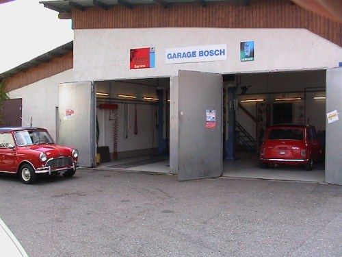 Garage Bosch von aussen